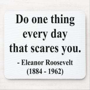 Tapis De Souris Citation 2a d'Eleanor Roosevelt