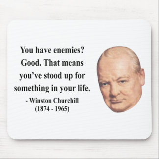 Tapis De Souris Citation 3b de Winston Churchill