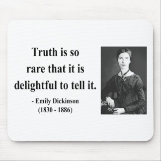 Tapis De Souris Citation 7b d'Emily Dickinson