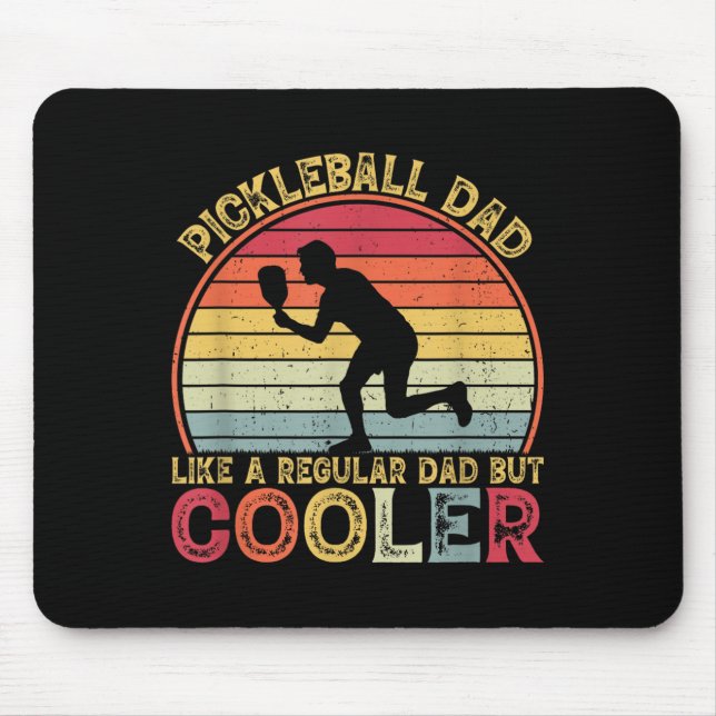 Tapis De Souris Citation de joueur de pickleball amusant Picklebal (Devant)