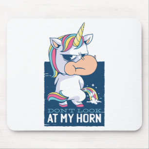 Tapis De Souris Citation de licorne drôle - Citation de poney magi