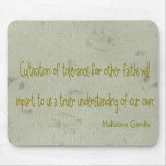 Tapis De Souris Citation de Mahatma Gandhi