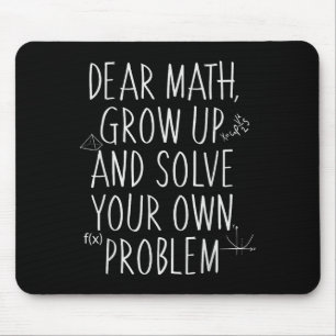 Tapis De Souris Citation De Maths Drôle Pour Filles Garçons Ados H