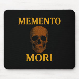 Tapis De Souris Citation de philosophie Memento Mori Stoïcisme 