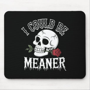 Tapis De Souris Citation drôle pour femmes Humour Adulte Crâne ave
