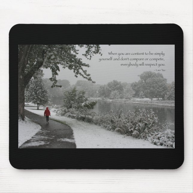 Tapis De Souris Citation Lao Tsu II (Devant)