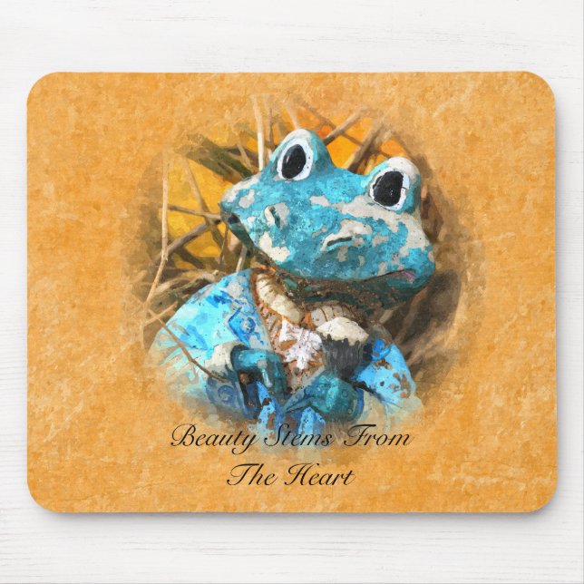 Tapis De Souris Citations Inspirationnelles Vous Êtes Belle Grenou (Devant)