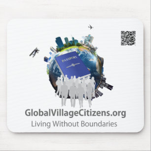Tapis De Souris Citoyens du village mondial - Souris Pad