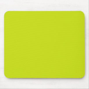 Tapis De Souris Citron amer (couleur solide)