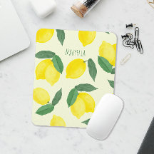 Citrons aquarelle vibrants dessinés à la main Jaun