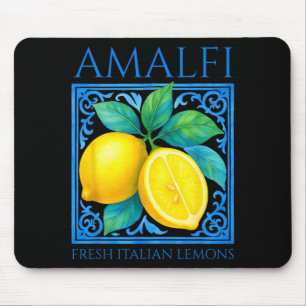 Tapis De Souris Citrons frais italiens d'Amalfi Eté Voyage Vacance