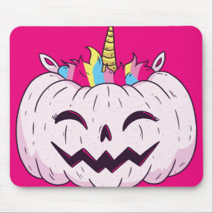 Tapis De Souris Citrouille Unicorn