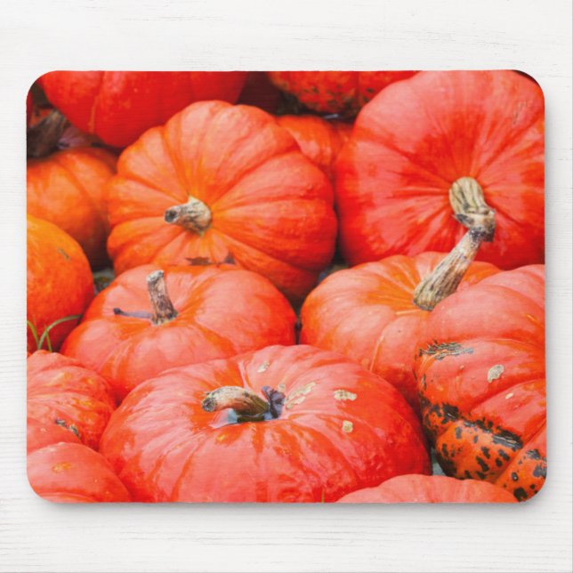 Tapis De Souris citrouilles oranges au marché, Allemagne (Devant)