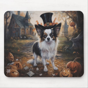 Tapis De Souris Citrouilles Papillon Halloween Épouvantable