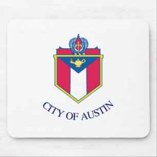 Tapis De Souris City Flag of Austin (Texas)