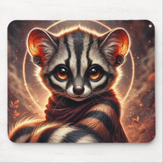 Tapis De Souris Civet africain tendance | Anime Mousepad