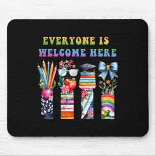 Tapis De Souris Ck À L'École Tout Le Monde Est Bienvenue Ici Pour 