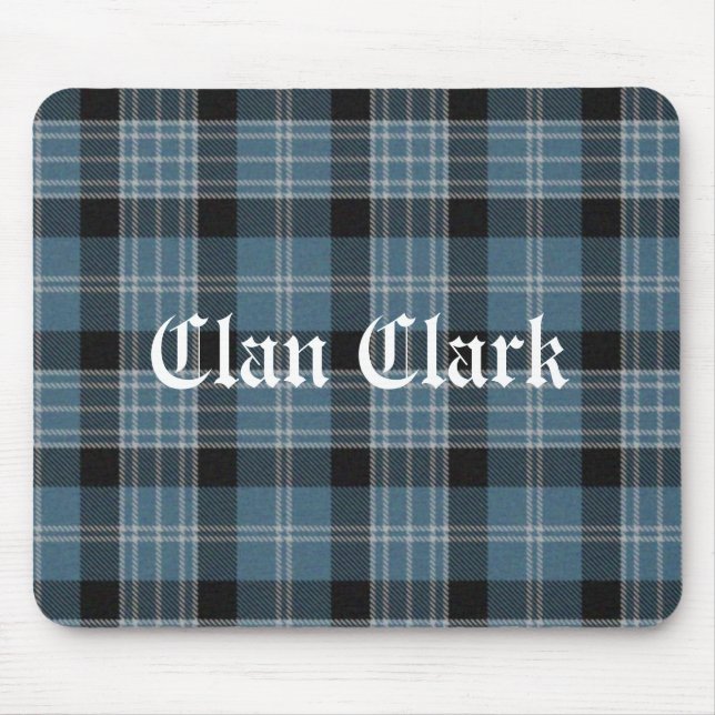 Tapis De Souris Clan Clark Tartan (Devant)