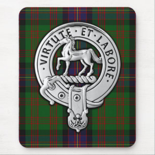 Tapis De Souris Clan Cochrane Crest & Tartan