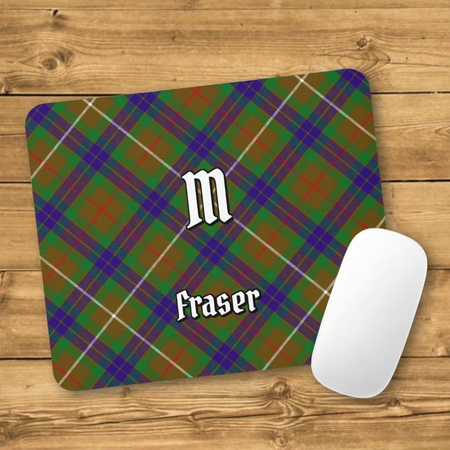 Tapis De Souris Clan Fraser Chasse Tartan Pad Souris (Créateur téléchargé)