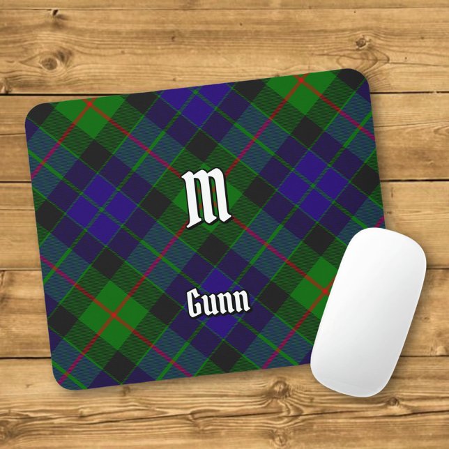Tapis de souris Clan Gunn Tartan (Créateur téléchargé)