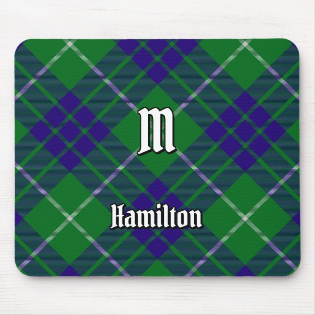 Tapis De Souris Clan Hamilton Chasse Tartan Pad Souris (Devant)