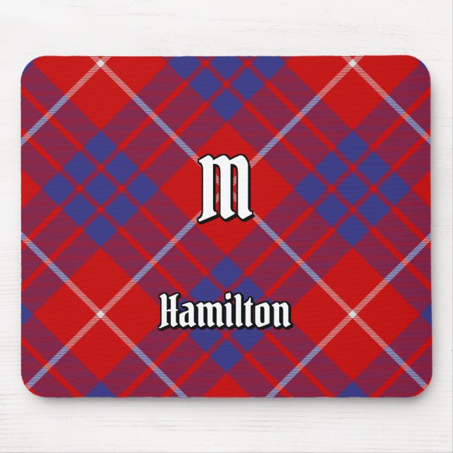 Tapis De Souris Clan Hamilton Red Tartan Pad (Devant)