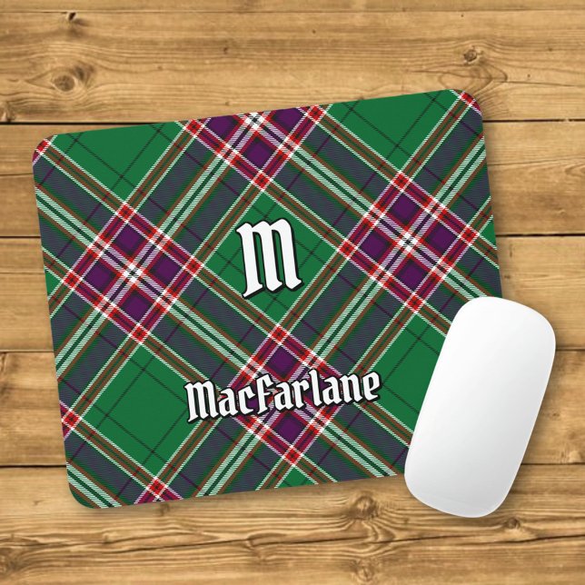 Tapis De Souris Clan MacFarlane Chasse moderne Tartan (Créateur téléchargé)