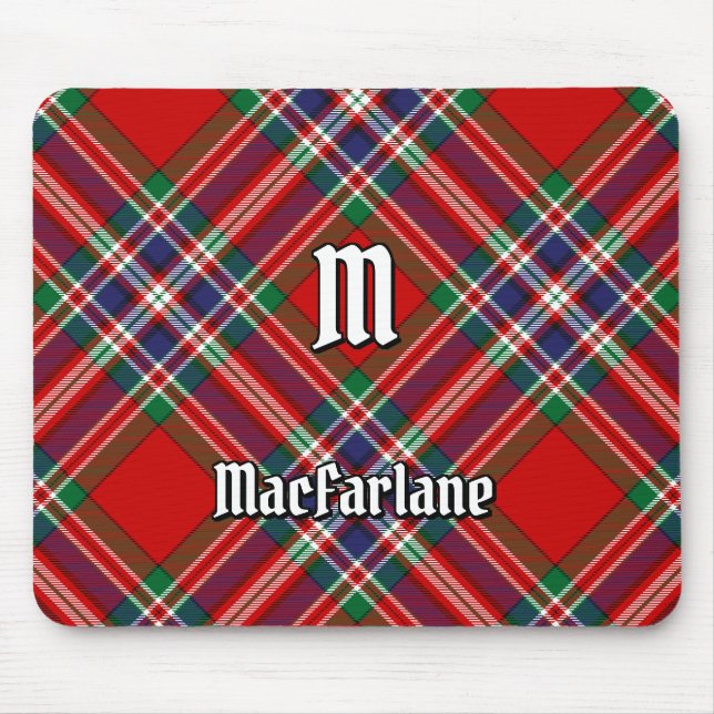 Tapis De Souris Clan MacFarlane Red Tartan (Devant)