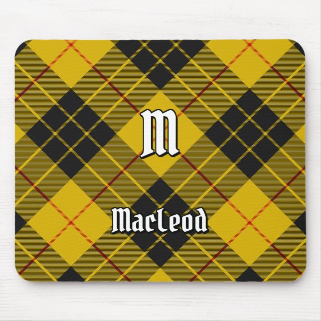 Tapis De Souris Clan Macleod de Lewis Tartan (Devant)