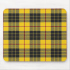 Clan MacLeod de plaid de tartan noir jaune de