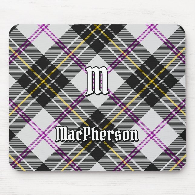Tapis De Souris Clan MacPherson robe Tartan Pad souris (Devant)