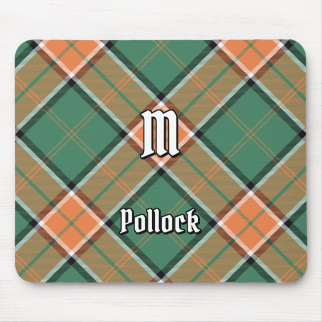Tapis De Souris Clan Pollock Tartan Pad (Devant)