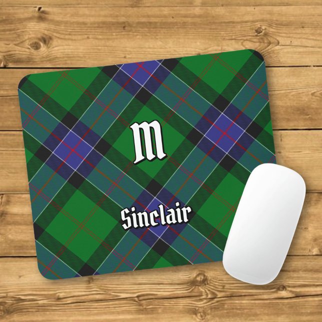 Tapis De Souris Clan Sinclair Chasse Tartan (Créateur téléchargé)