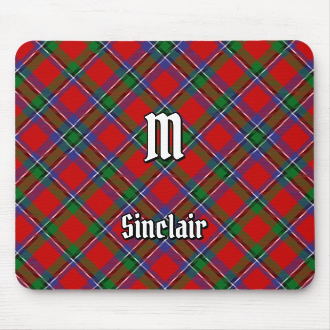 Tapis De Souris Clan Sinclair Tartan (Devant)