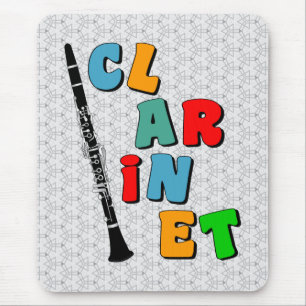 Tapis De Souris Clarinet coloré