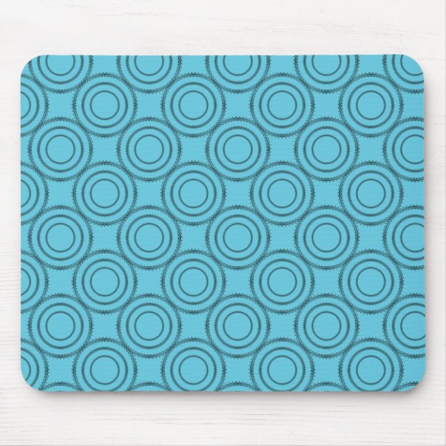 Tapis De Souris Classe Uptown Mousepad, Turquoise (Devant)