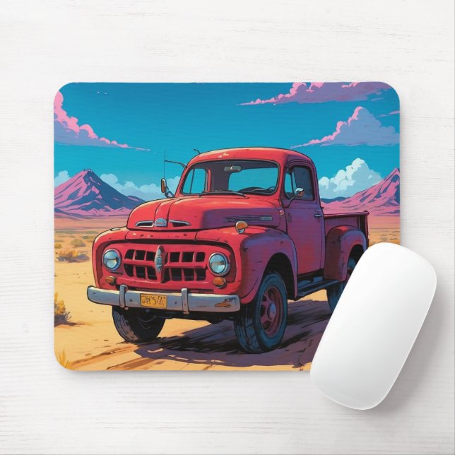 Tapis De Souris Classic American Pickup (Avec souris)