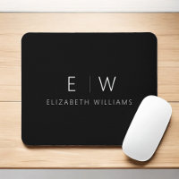 Classic Élégant Moderne Minimaliste Nom Monogramme