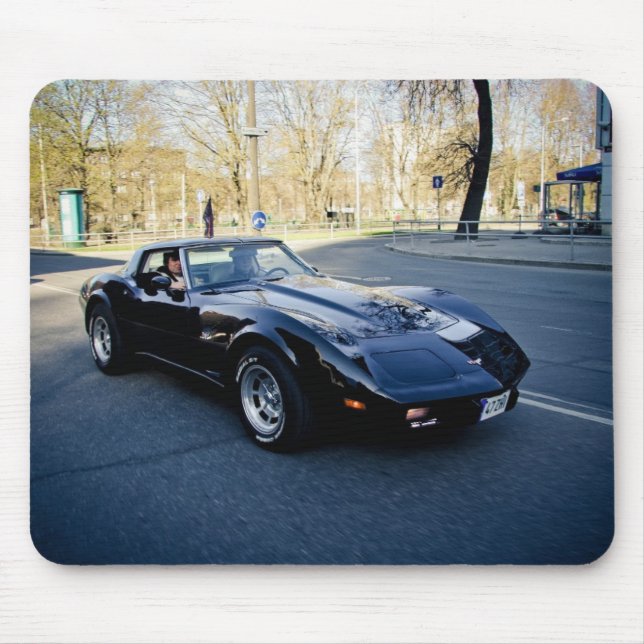 Tapis De Souris Classique 1979 de Corvette Sportscar (Devant)