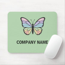 Tapis de souris classique au nom et logo de l'entr