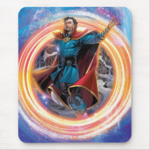 Tapis De Souris Classique Avengers   Docteur étrange dans le porta
