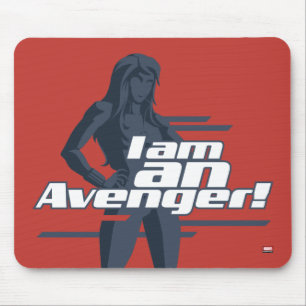 Tapis De Souris Classique Avengers   Graphique de la veuve noire "