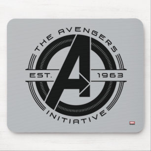 Tapis De Souris Classique Avengers Logo de lentilles de l'initia