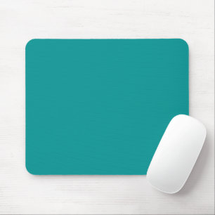 Tapis de souris classique sarcelle uni
