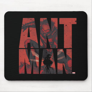 Tapis De Souris Classiques Avengers   Graphique du nom d'Ant-Man