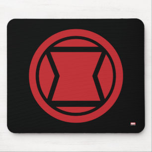 Tapis De Souris Classiques Avengers   Icône Black Widow