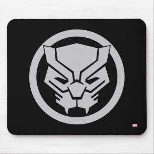 Tapis De Souris Classiques des Avengers   Icône de Black Panther