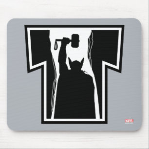 Tapis De Souris Classiques des Avengers   Icône de Thor