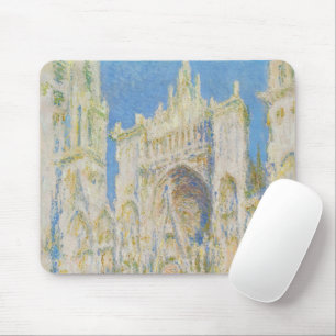 Tapis De Souris Claude Monet Cathédrale de Rouen Portail Lumière d